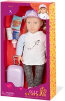 Our Generation Κούκλα Ari & Βαλίτσα (BD31326Z)