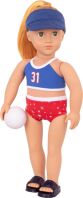 Our Generation Κούκλα Magnolia Beach Volleyball Champion (BD31367Z)