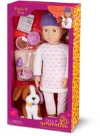 Our Generation Κούκλα Ember With Pet Dog Elsie (BD31441Z)