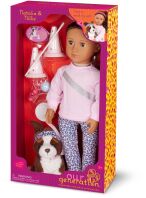 Our Generation Κούκλα Natalia With Pet Dog Nillie (BD31443)