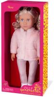 Our Generation Κούκλα Ava With Glamour Faux Fur Coat (BD31515Z)