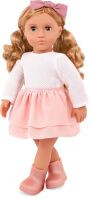 Our Generation Κούκλα Effie With Pink Frilly Skirt (BD31521Z)