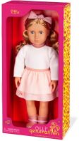 Our Generation Κούκλα Effie With Pink Frilly Skirt (BD31521Z)