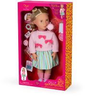 Our Generation Κούκλα Deluxe Kat With Book Candy (BD31765Z)