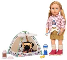 Our Generation Σετ Σκηνή Κάμπινγκ Deluxe Pup (BD35220)