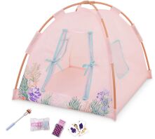 Our Generation Σετ Caming Tent With Accessories (BD35427)