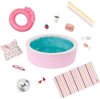 Our Generation Σετ Πισίνας With Accessories (BD35484Z)
