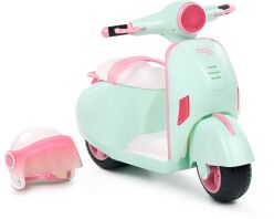 Our Generation Scooter With helmet Light Aqua (BD35585Z)