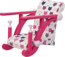 Our Generation Σετ Καρέκλα Φαγητού Κούκλας & Αξεσουάρ Clip-On (BD37364Z)