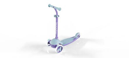 HLS Scooter Isporter Prime LB/R-M3 (M3-LIGHT BLUE/PURPLE)