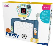 BW Σετ Basketball 3 In 1 With Light & Sound (1908C)