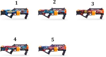 Zuru X-Shot Skins Last Stand 16 Darts-5 Σχέδια (36518)