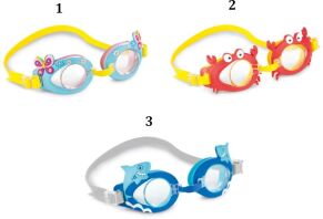 Intex Γυαλιά Κολύμβησης Fun-3 Σχέδια (55610)