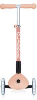 Globber Scooter Junior Foldable Lights Eco Peach (692-506)