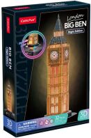 CubicFun Παζλ 3D LED-Big Ben Night Edition 32Τμχ (L537h)