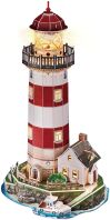CubicFun Παζλ 3D LED-Lighthouse Night Edition 72Τμχ (L540h)