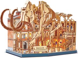 CubicFun Παζλ 3D LED Ξύλινο Natural Museum-Μαμούθ 463Τμχ (L547h)