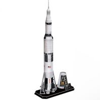 CubicFun Παζλ 3D Nasa-Apollo Saturn V Rocket 136Τμχ (DS1059h)