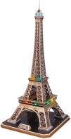 CubicFun Παζλ 3D LED-Eiffel Tower 84Τμχ (L091h)