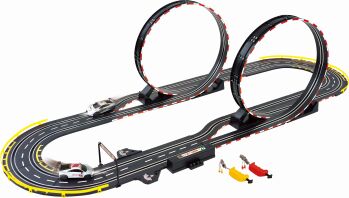Golden Bright Αυτοκινητόδρομος B/O Parallel Looping Road Racing Set (65118)