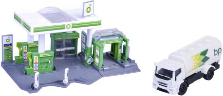 Majorette Γκαράζ-Petrol Station BP+1 Αυτοκίνητο (8502006001)