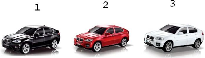 BW Τηλεκατευθυνόμενο Αυτοκίνητο BMW 1:24-3 Χρώματα (2404SW)
