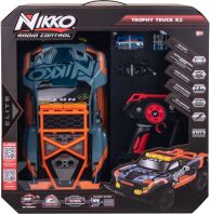 Nikko Τηλεκατευθυνόμενο Elite Trophy Trucks X2 Battleship Gray 2.4GHZ 1:10 (10351)