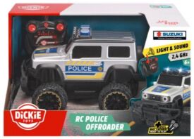 Dickie Τηλεκατευθυνόμενο Suzuki Jimny Police 20cm RTR 1:24 (203714028021)