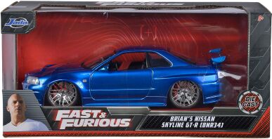 Jada Fast & Furious Όχημα 2002 Nissan Skyline 1:24-03045 (253203045)