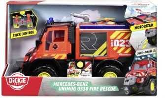 Dickie Freewheel Όχημα Πυροσβεστικής Unimog U530 50cm (203719033)