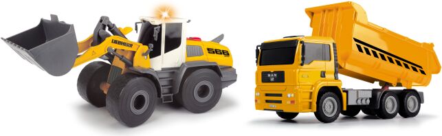 Dickie F/W Οχήματα Construction Twin Pack (203726008)