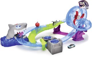 Dickie White Shark Πίστα 80cm & 1 Αυτοκίνητο (203338002)