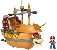 JP Nintendo Φιγούρα 2.5" Super Mario Deluxe Bowser Ship Playset (404294)