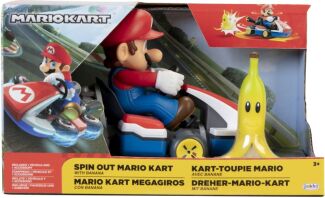 Jakks Pacific Nintendo Φιγούρα 2.5" Super Mario Spin Out Mariokart (408744)