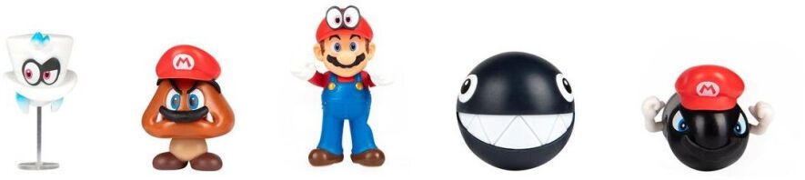 JP Nintendo Φιγούρα 2.5'' Super Mario Odyssey (410422)