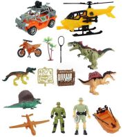 BW Σετ Μάχης Δεινοσαύρων With Sound Dino Paradise Playset (2104-3)