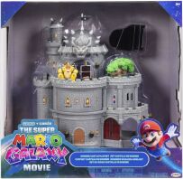Jakks Pacific Super Mario Galaxy Movie Φιγούρα 1.5'' Bowser Castle Playset (432254)
