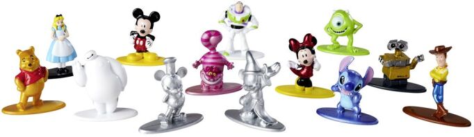 Jada Disney 100th Anniversary Nanofigs Φιγούρες 13 Σχέδια-1Τμχ (253071009)
