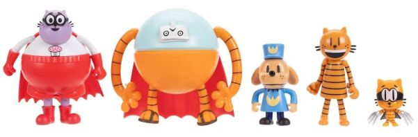 Jakks Pacific Dog Man Φιγούρα 2.5'' Σετ Φιγούρες W.4 (277814)