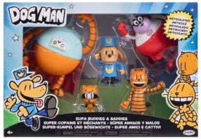 Jakks Pacific Dog Man Φιγούρα 2.5'' Σετ Φιγούρες W.4 (277814)