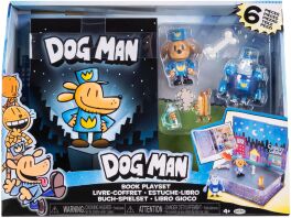Jakks Pacific Dog Man Φιγούρες 2.5'' Σετ Figure Book (277874)