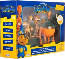 Jakks Pacific Dog Man Φιγούρα 2.5'' Σετ Φιγούρες W.2 (197454)