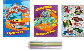 RMS Hot Wheels Colouring Pack (60-0033)