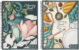 CCG Craftid Μπλοκ Ζωγραφικής 50 Φύλλων Colouring Book-2 Σχέδια-1Τμχ (CR500700)