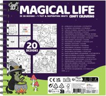CCG Craftid Μπλοκ Ζωγραφικής 44 Φύλλων Colouring Book-2 Σχέδια-1Τμχ (CR502902)