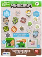 WT Minecraft DIY Refill Pack 3D Sticker Maker (15301M)
