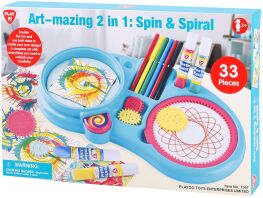 Playgo Art-Mazing Spin & Spiral 2 In 1 (7357)