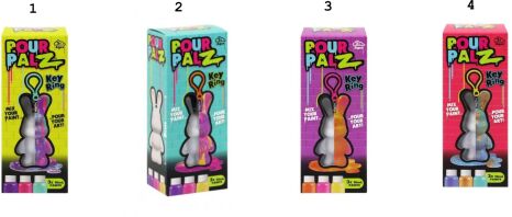 TMI Pour Palz-Λαγουδάκι Μπρελόκ Mini 10ml-4 Σχέδια (G08664)