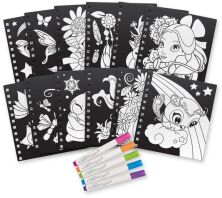 Nebulous Stars Small Creative Book-Magic Pattern Velvet (11026)