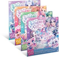 Nebulous Stars Decorative Vinyl Stickers-4 Σχέδια-1Τμχ (11460)